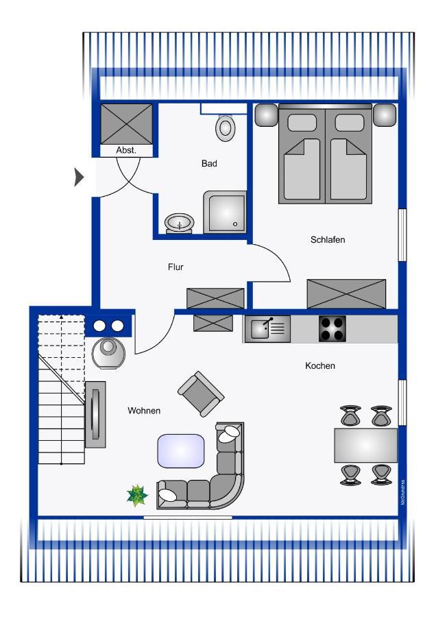 Ferienwohnung Wrixumer Marsch 外观 照片